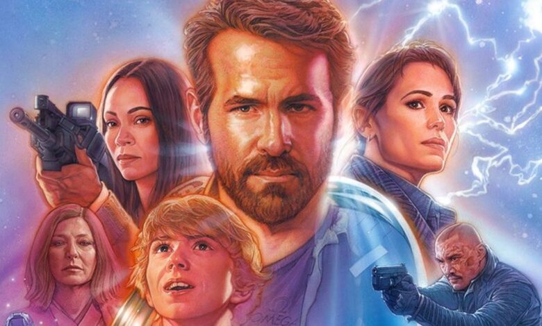 Ryan Reynolds celebra el éxito de Adam Project con un nuevo póster