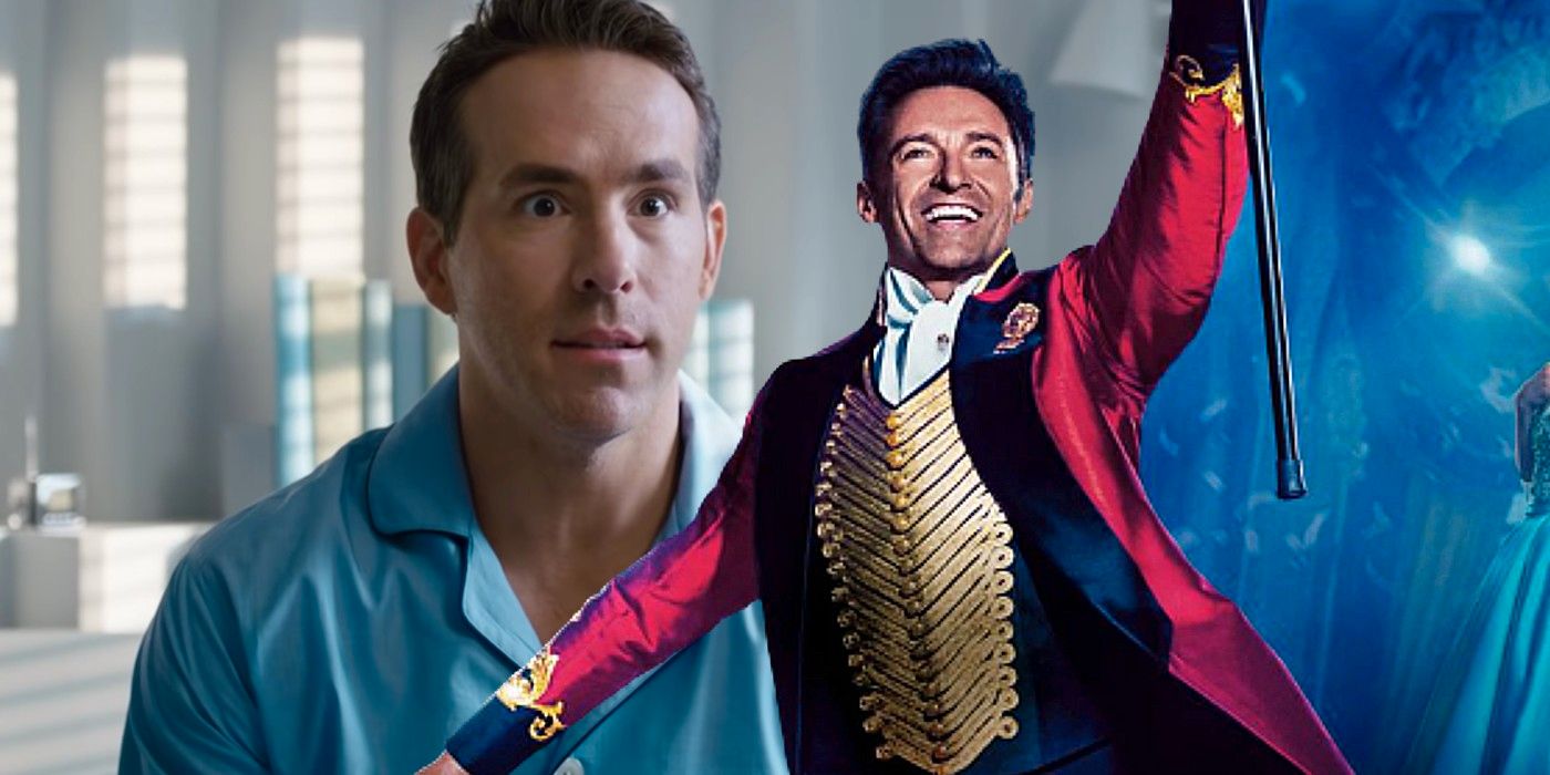Ryan Reynolds critica en broma al mejor showman de Hugh Jackman