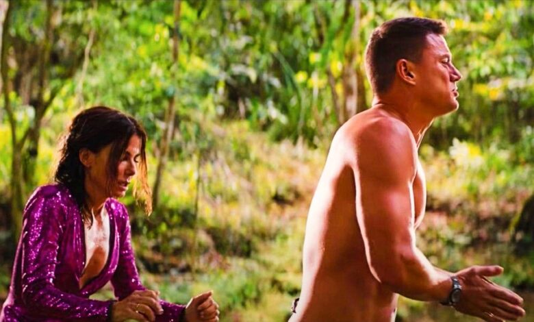 Sandra Bullock y Channing Tatum reflexionan sobre su escena desnuda en Lost City
