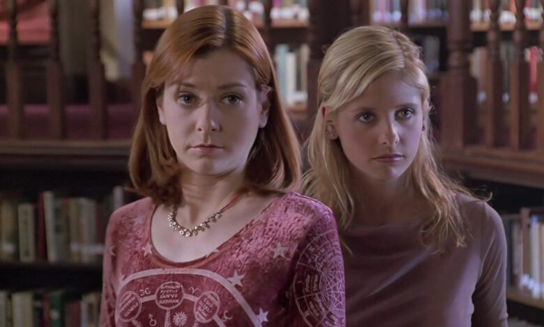 Sarah Michelle Gellar tuvo intercambios acalorados con Alyson Hannigan en Buffy Set
