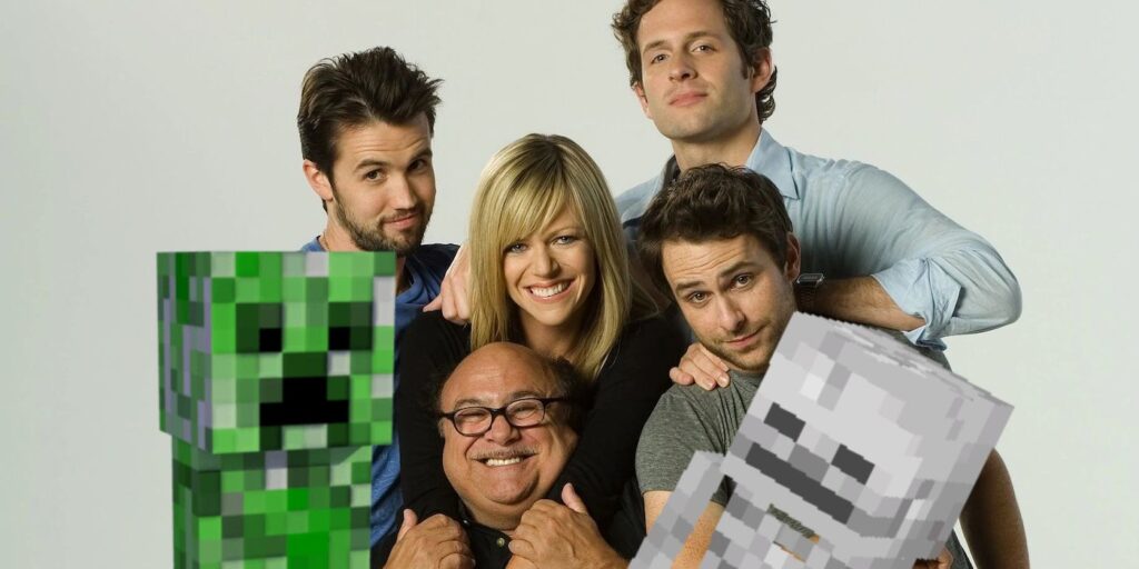 Siempre hay música soleada en Minecraft y Madden confunde a Rob McElhenney