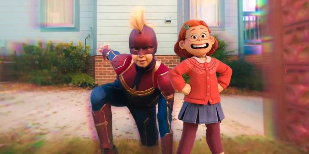 Simu Liu reacciona al tráiler de Ms. Marvel con una broma de Turning Red Controversy