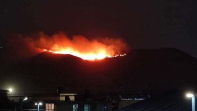Sofocan incendio en el Cerro del Elefante en Ixtapaluca, Estado de México