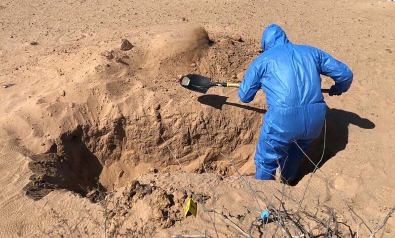 Sonora: Localizan nueve cuerpos en cinco fosas clandestinas en San Luis Río Colorado