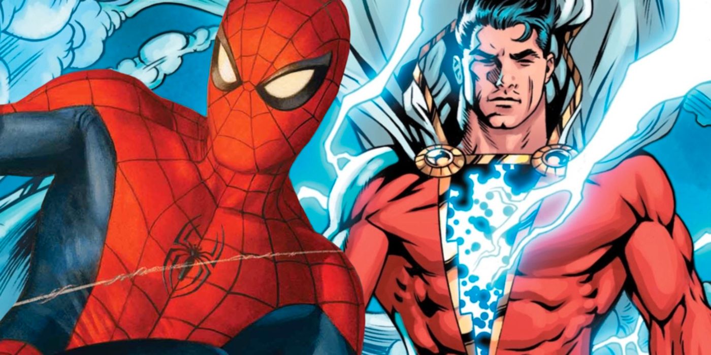 Spider-Man se unió a la familia Shazam de DC en un tributo conmovedor