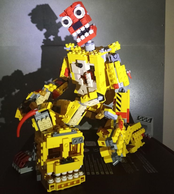 Springtrap de FNAF construido con LEGO es una pesadilla animatrónica ...