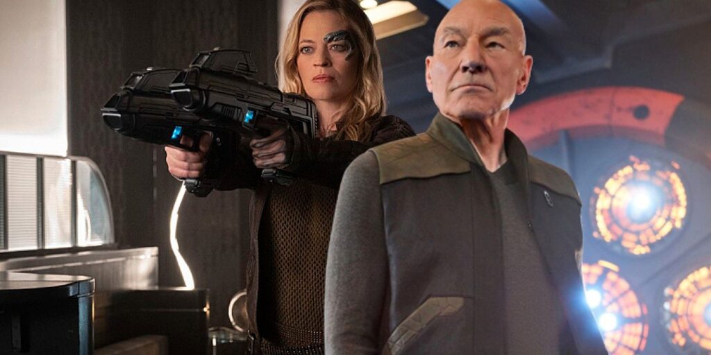 Star Trek: la impresionante colección de armas de Picard se muestra en imágenes de BTS