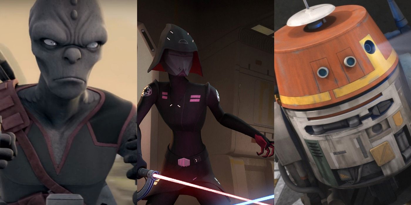 Star Wars: 10 actores que nunca conociste Personajes expresados ​​​​en Rebeldes