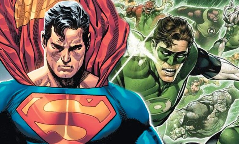 Superman originalmente estaba destinado a ser el último Green Lantern de DC