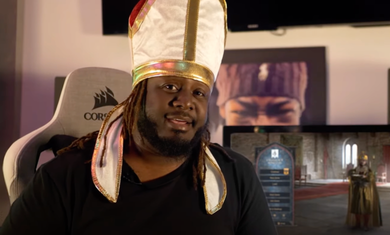 T-Pain inicia su propia religión en Crusader Kings 3 Game Pass Trailer