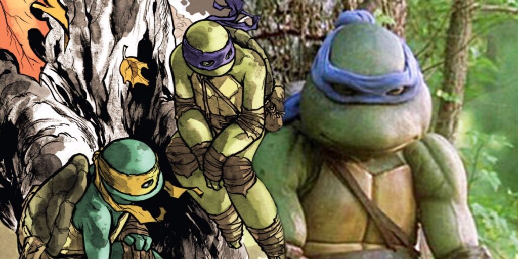 TMNT está revirtiendo el momento más triste de la primera película
