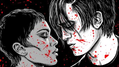 The Batman Fan Art parodia la portada de My Chemical Romance con Bruce y Selina
