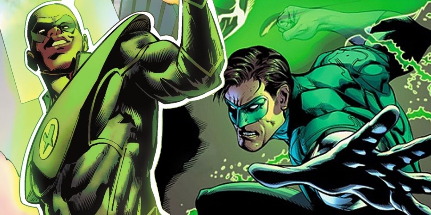 The Evil Green Lantern acaba de flexionarse en el ataque de anillo favorito de Hal Jordan