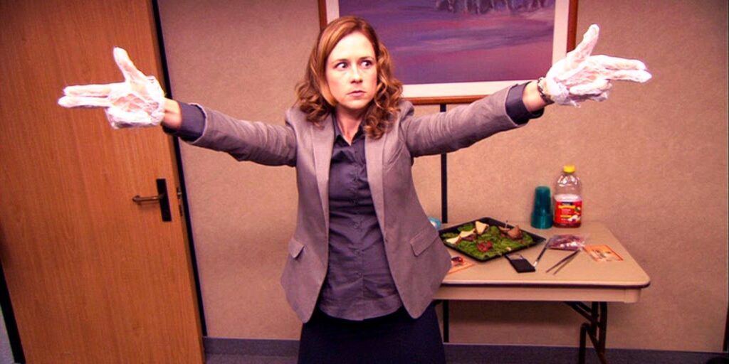 The Office Stars improvisó el final de la intensa escena de tiroteo de la temporada 6