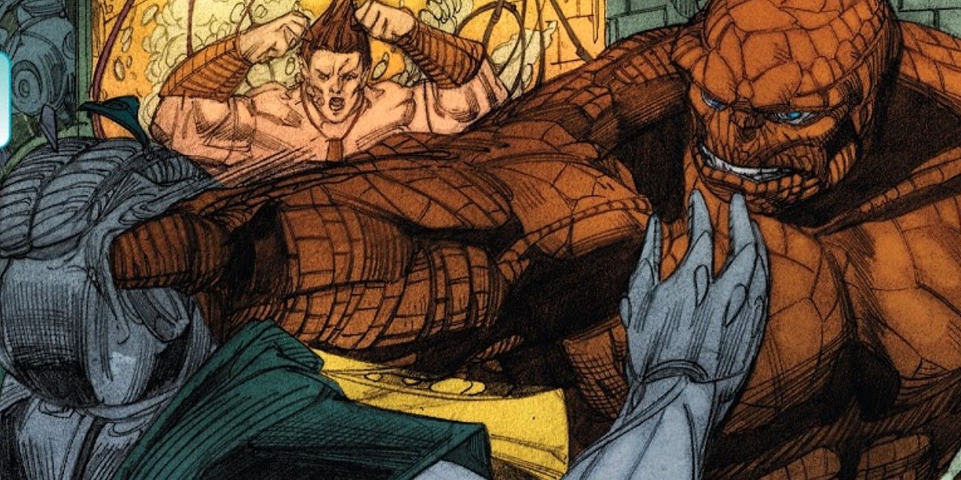 Thing Killing Doctor Doom se volvió mucho más oscuro con su giro final