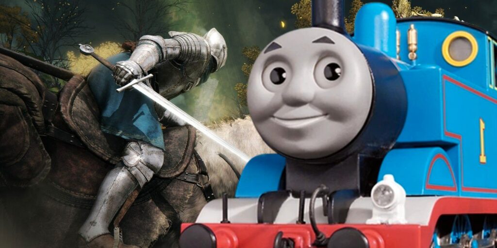 Thomas The Tank Engine Mod de Elden Ring hace que Tree Sentinel sea aún más aterrador