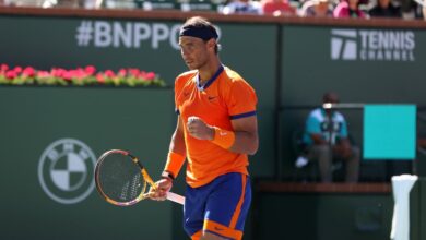 Tiene Rafael Nadal sufrida presentación en Indian Wells | Video
