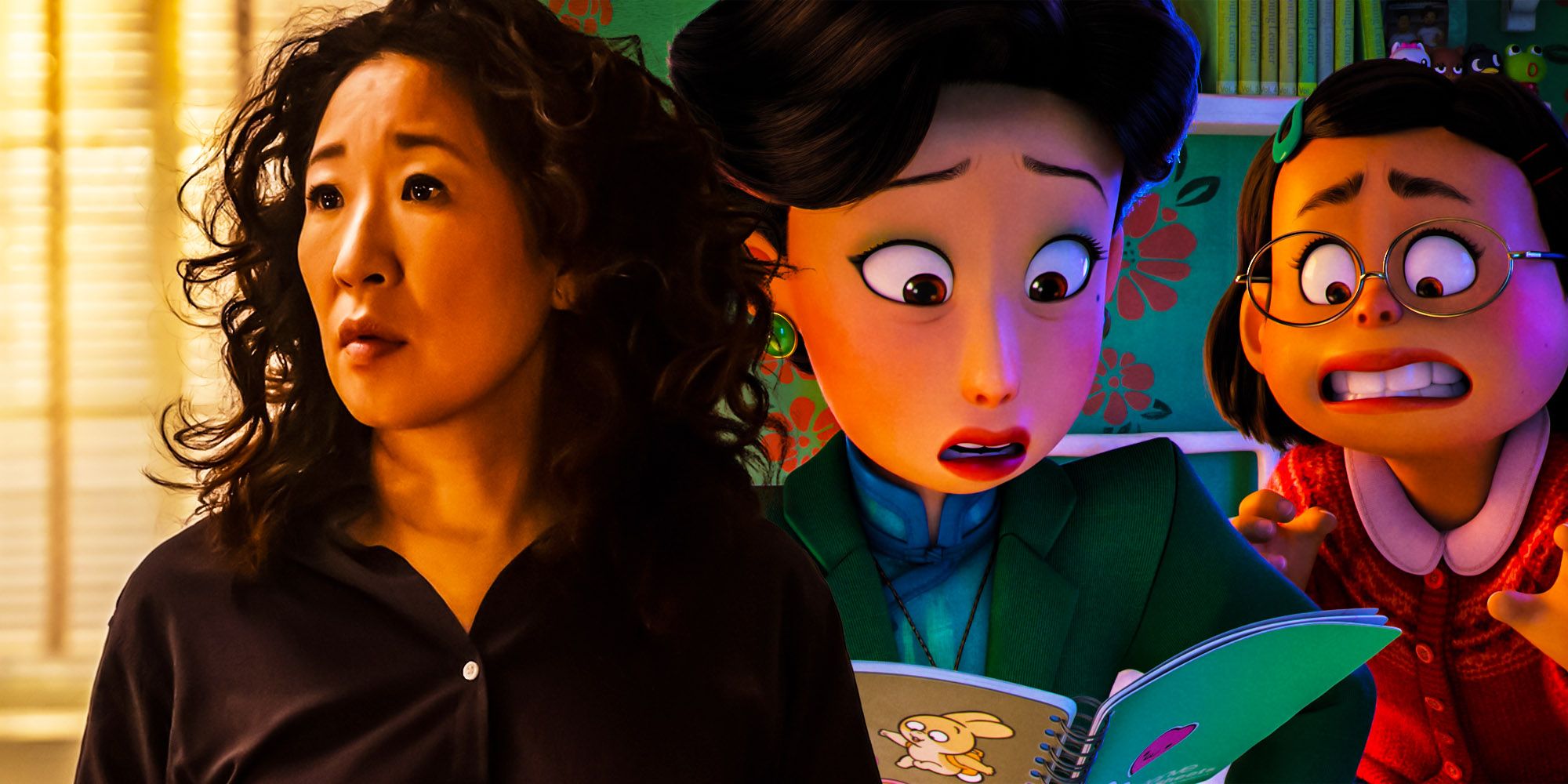 Sandra Oh compara sus personajes de Turning Red y Umma Mother