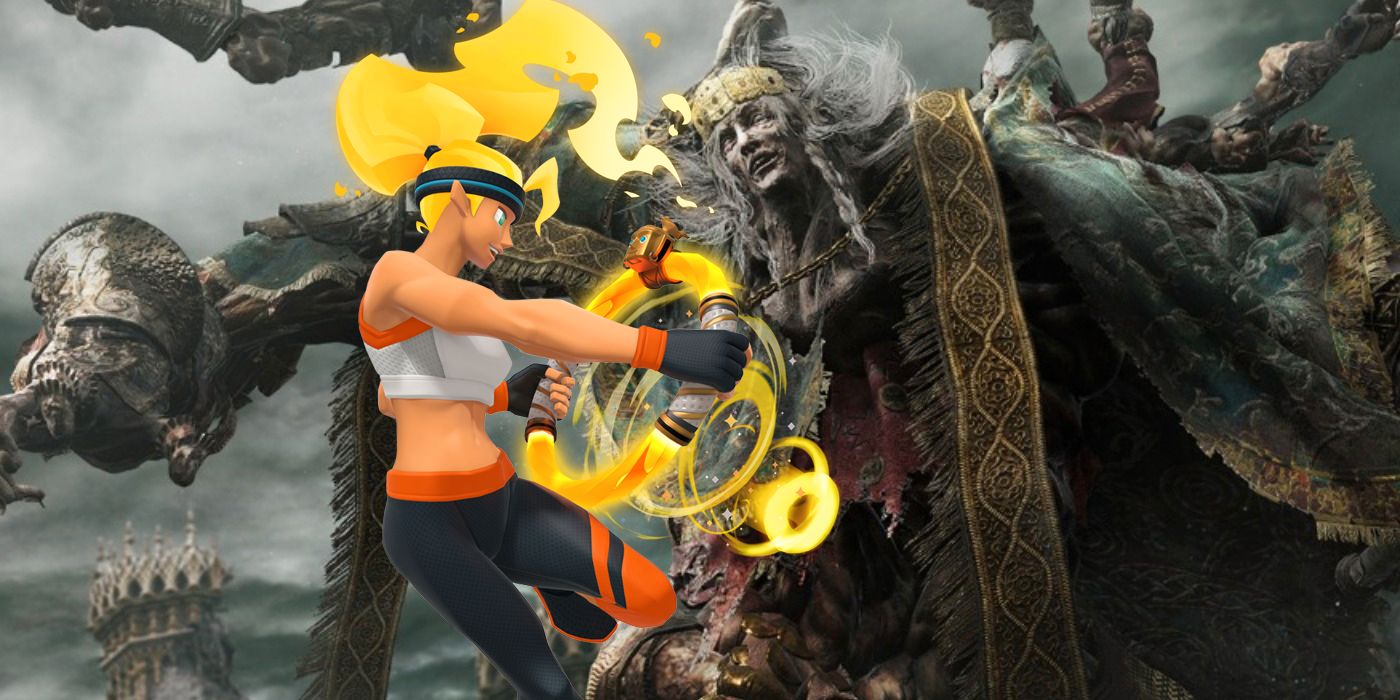 Twitch Streamer está jugando Elden Ring con Ring Fit Adventure Controls