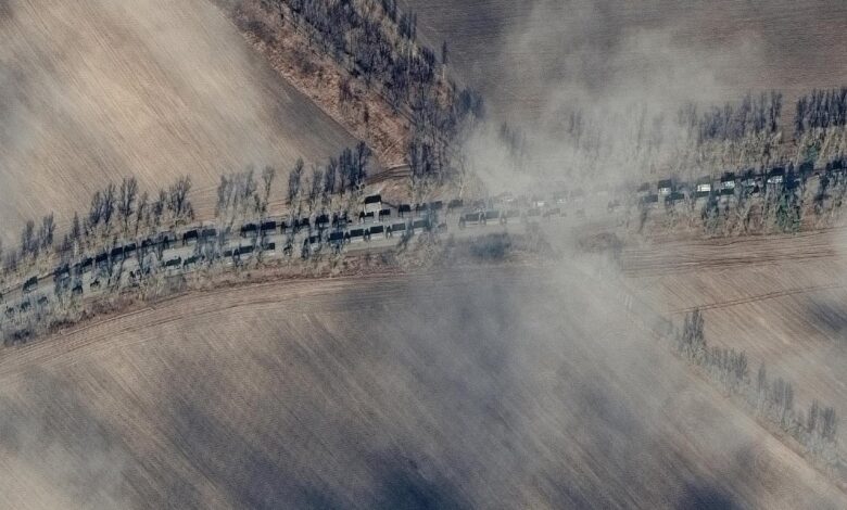 Ucrania afirma haber neutralizado 800 vehículos de un convoy ruso