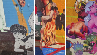 Un mural homoerótico en un parque público de Santiago reabre el debate sobre los límites del arte urbano