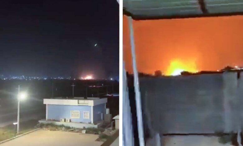 Varios misiles caen cerca del consulado de Estados Unidos al norte de Irak