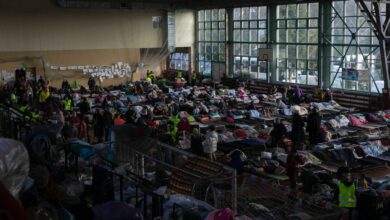 Vídeo | Así funciona un centro de refugiados ucranios en Polonia