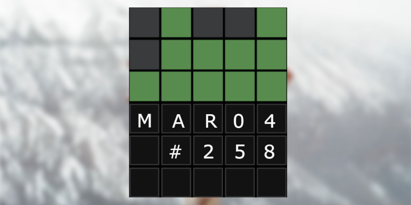 Wordle 258: 4 de marzo de 2022 Respuesta