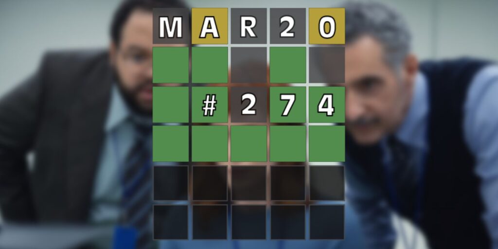 Wordle 274: 20 de marzo de 2022 Respuesta