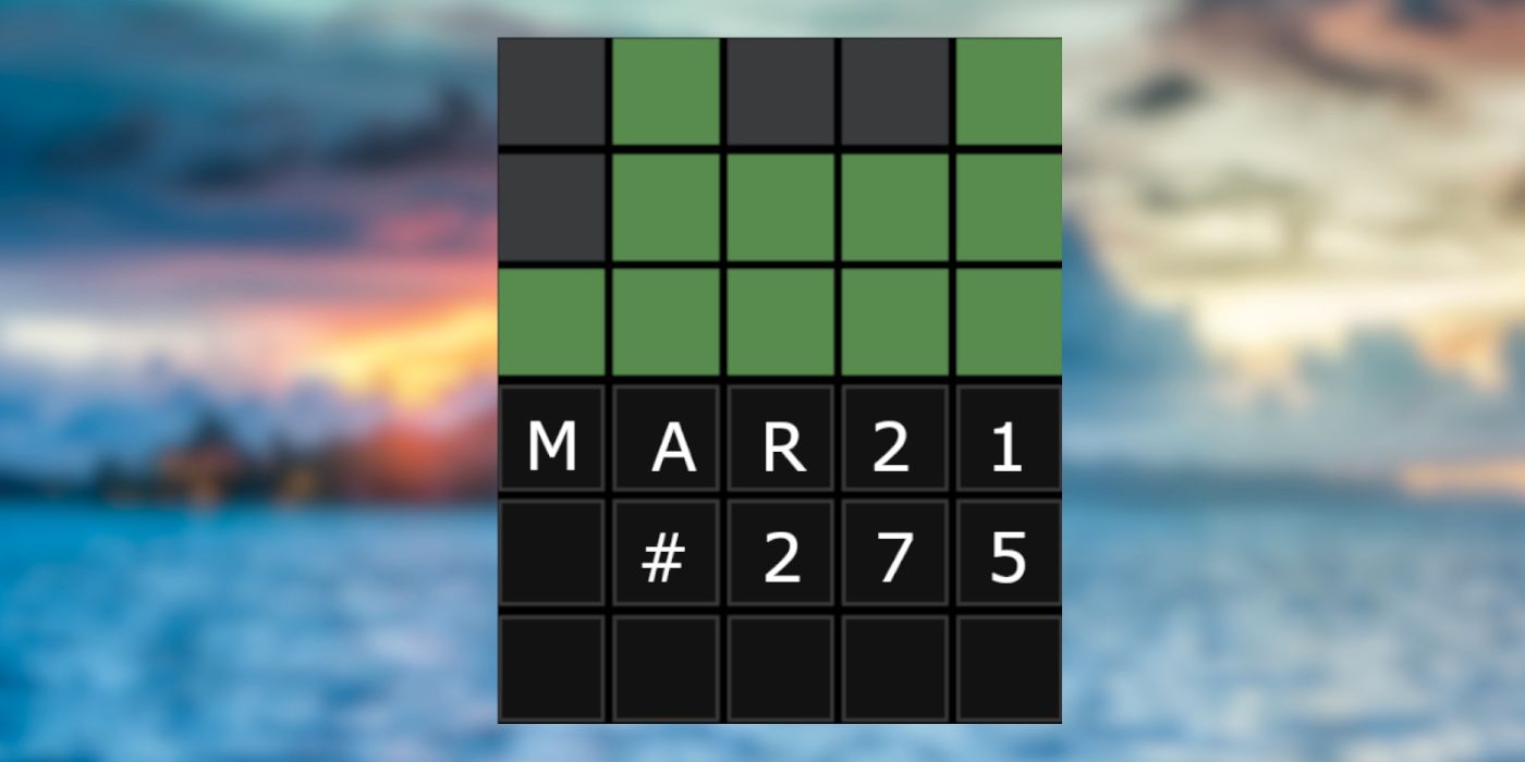 Wordle 275: 31 de marzo de 2022 Respuesta