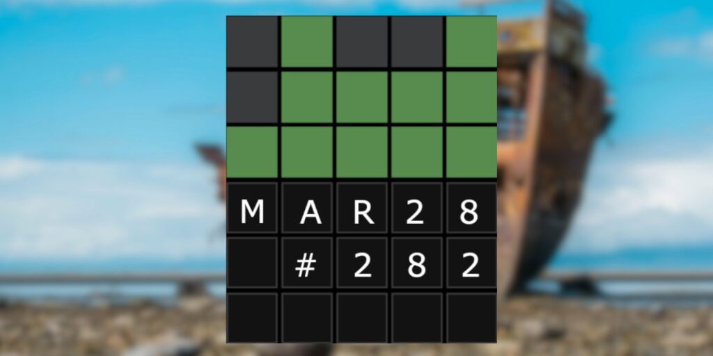 Wordle 282: 28 de marzo de 2022 Sugerencias y respuestas