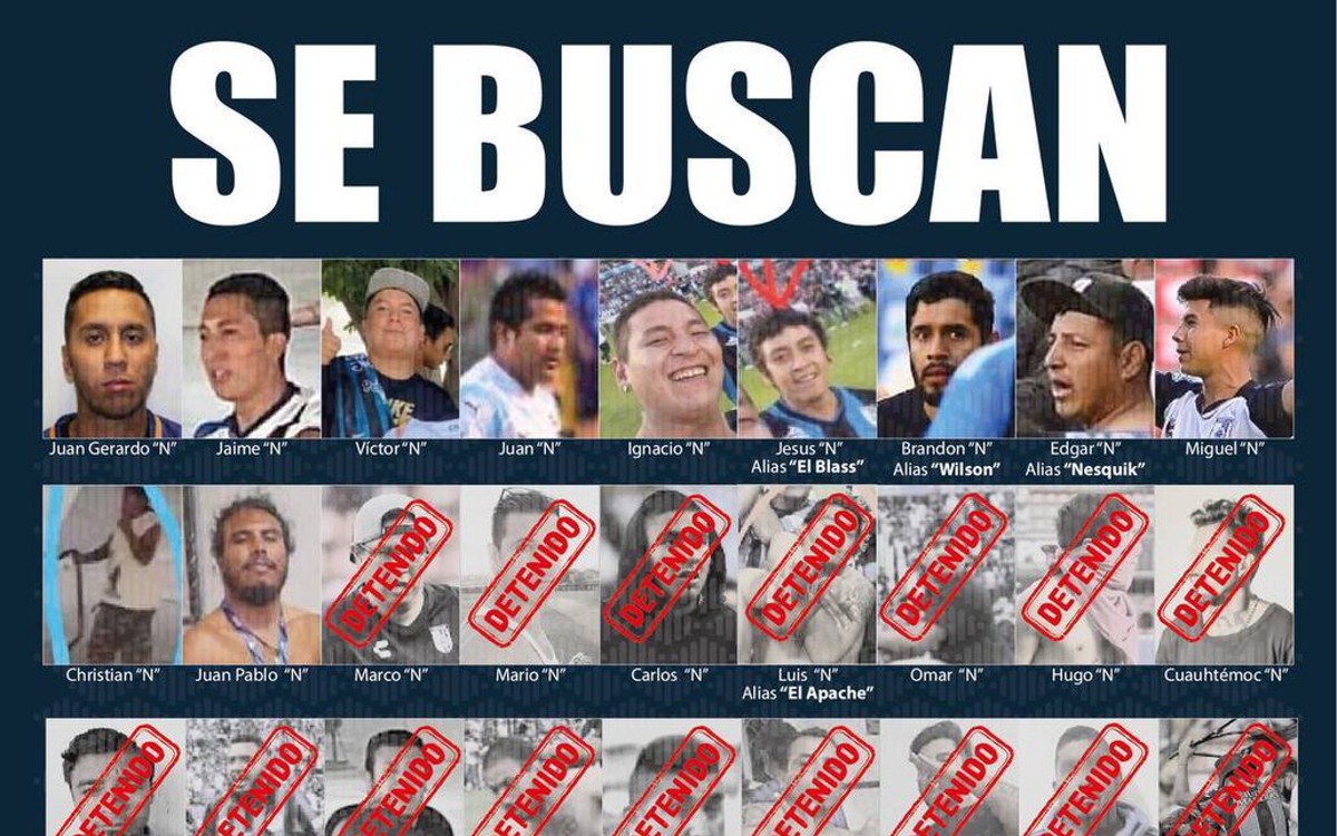 Ya son 22 los detenidos por la violencia en el Estadio Corregidora | Tuit