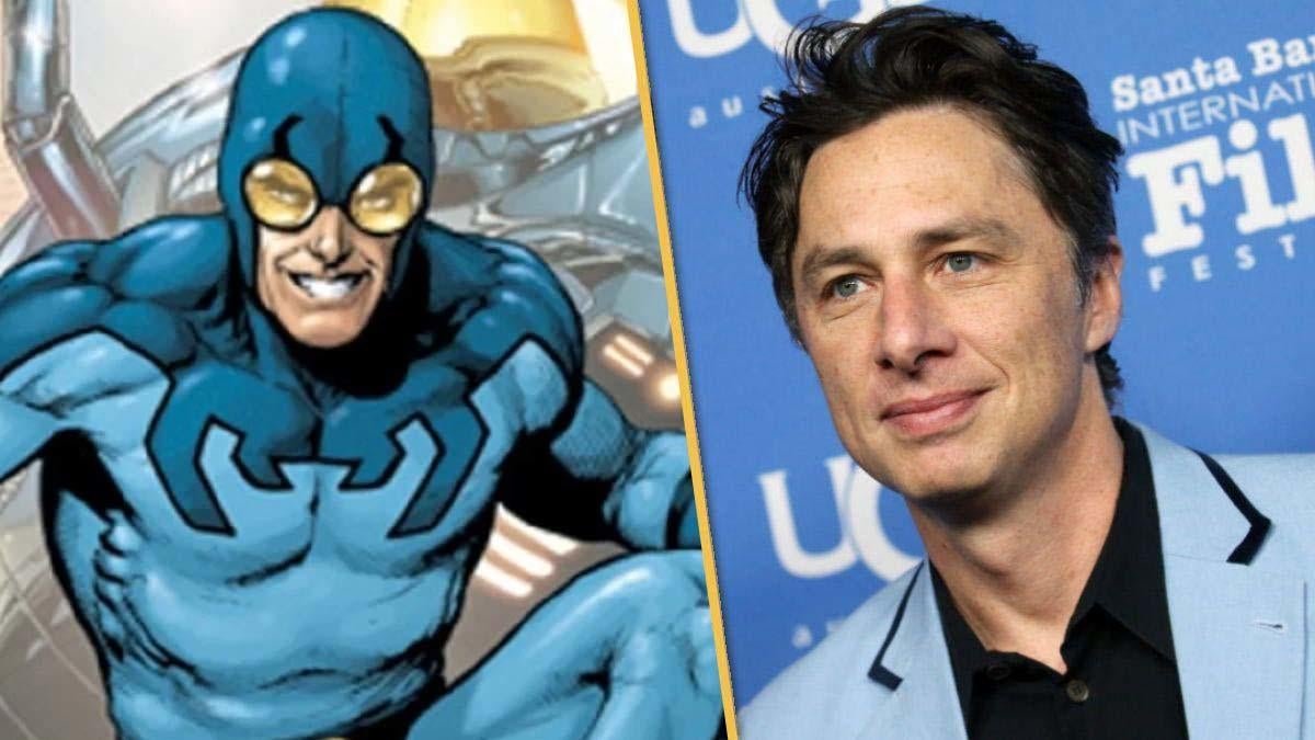 Zach Braff realmente quiere jugar a Blue Beetle en Legends of Tomorrow