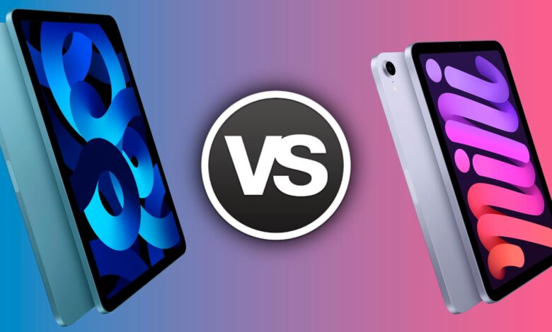 iPad aire 5 vs. iPad mini 6: ¿Debería gastar $ 599 o $ 499 en su nuevo iPad?
