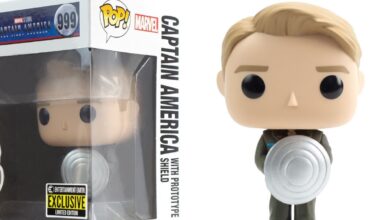¡El Capitán América de Chris Evans obtiene un nuevo Funko Pop!  Con Escudo Prototipo