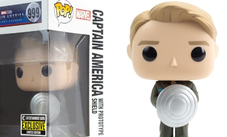 ¡El Capitán América de Chris Evans obtiene un nuevo Funko Pop! Con Escudo Prototipo