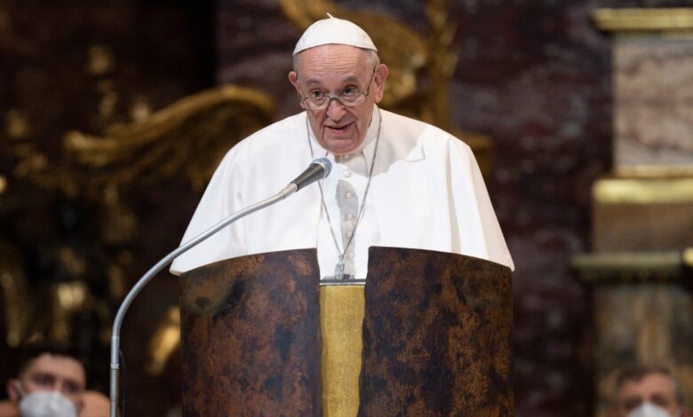 ¡Jamás la guerra! Piensen principalmente en los niños: Papa Francisco