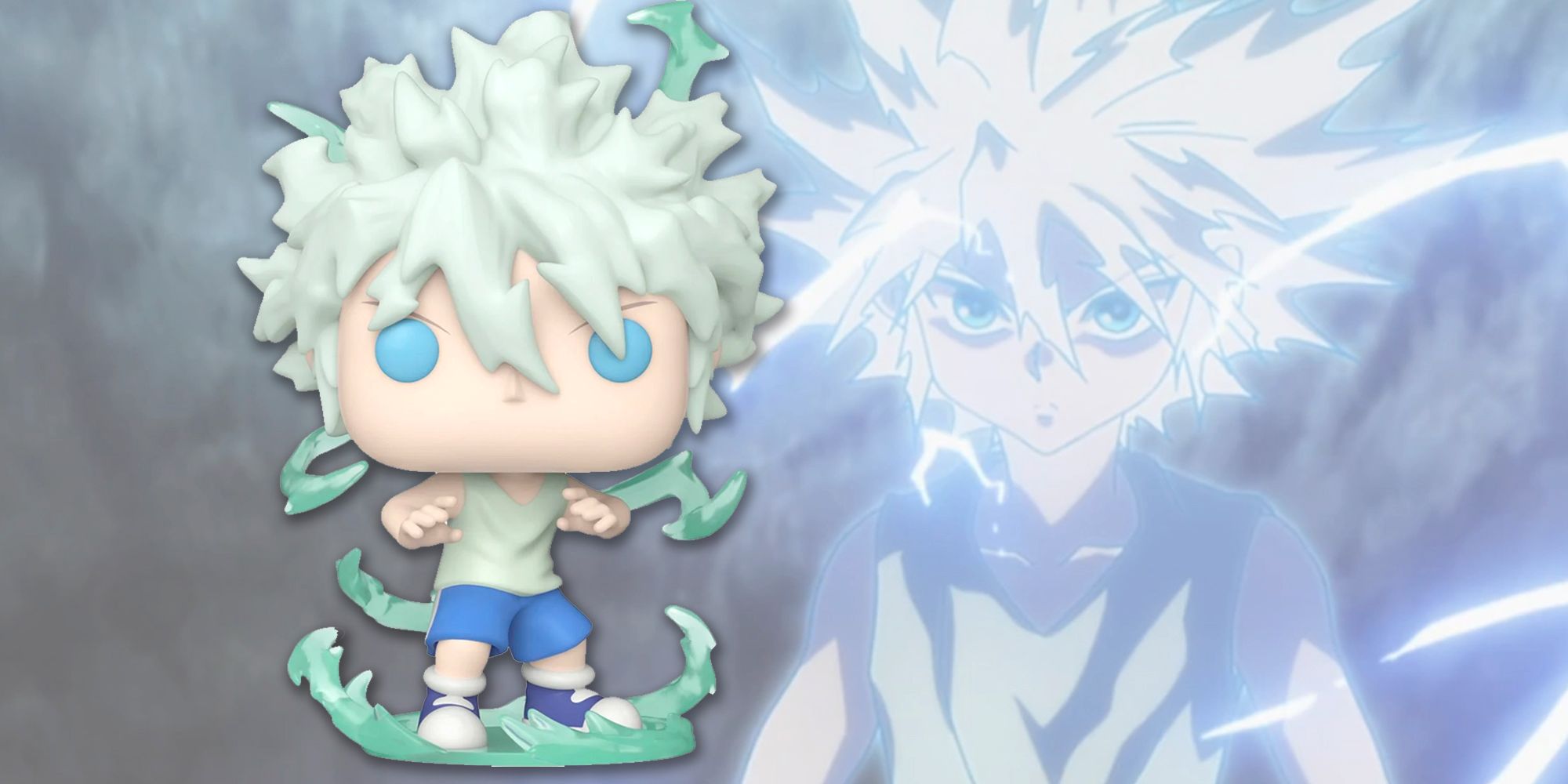 ¡Killua Zoldyck Godspeed Pop!  Figura de vinilo revelada (disponible para pre-pedido)