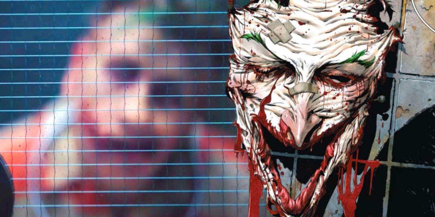 ¿El Joker de Batman se cortó la cara?