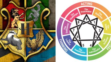 ¿En qué casa de Hogwarts estás, según tu tipo de eneagrama?