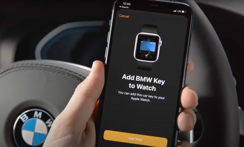 ¿Qué autos son compatibles con Apple Car Key?