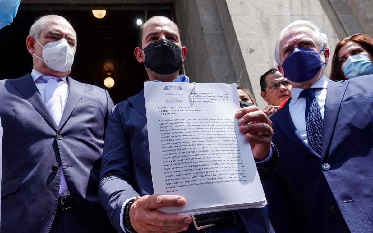 ‘Va por México’ impugna ante la SCJN decreto de propaganda aprobado por Morena