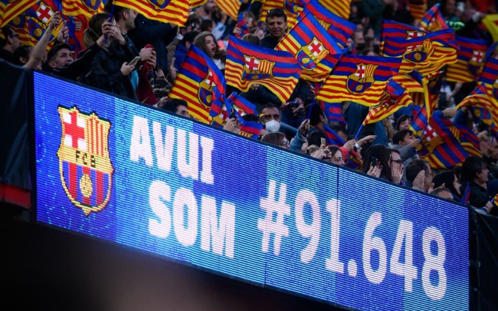 ¡91,648 personas en el Camp Nou! Nuevo récord de asistencia para un partido fememil | Video