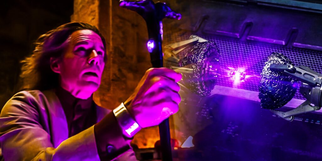 ¿Es el poder de Ammit la piedra del poder?  Por qué la magia es púrpura