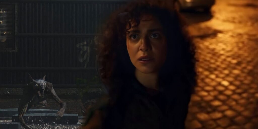 ¿Por qué Layla no puede ver al Chacal atacando a Moon Knight?