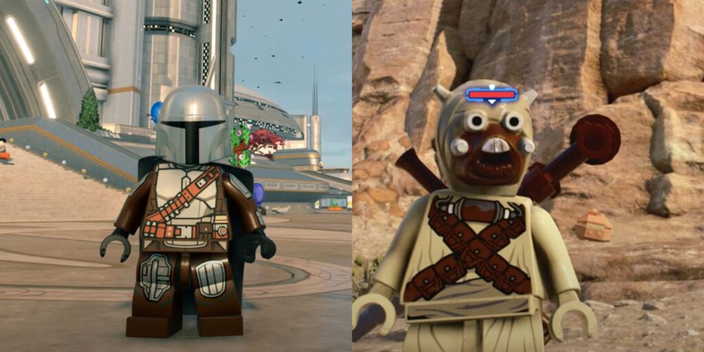 ¿Por qué Tusken Raiders no disparará al mandaloriano en LEGO Star Wars?
