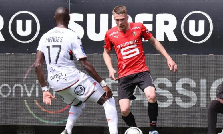 'Manita' del Stade Rennais al Lorient para subir al cuarto puesto