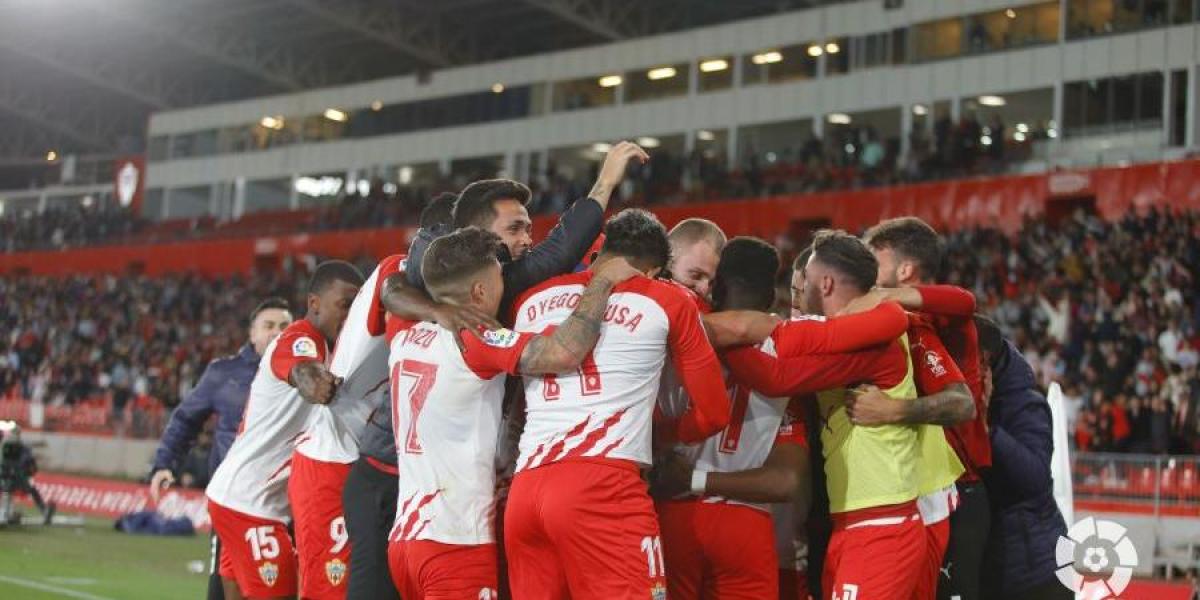 1-0: El Almería regresa a la zona de ascenso directo
