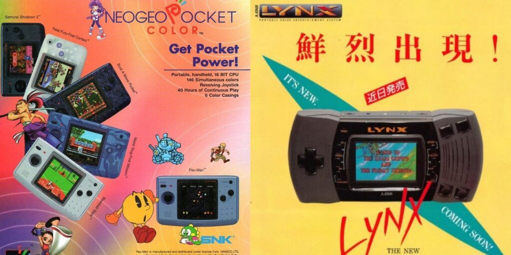 10 consolas portátiles retro de los años 90 que probablemente nunca supiste que existían