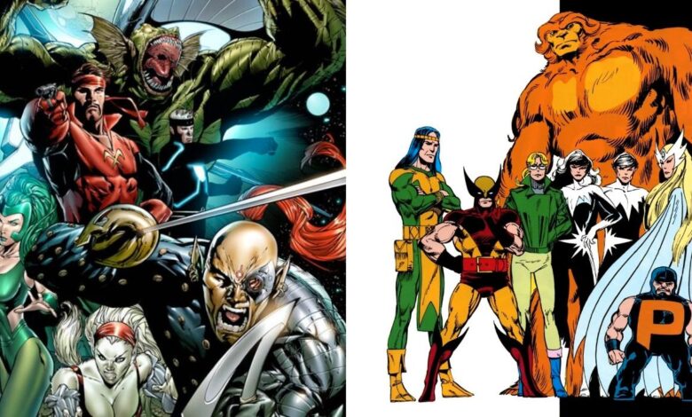 10 equipos olvidados de Marvel que son más geniales que los Vengadores